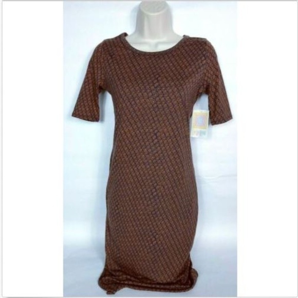 LuLaroe Womens Julia Bodycon Dress XXS Boat Neck - Picture 1 of 8